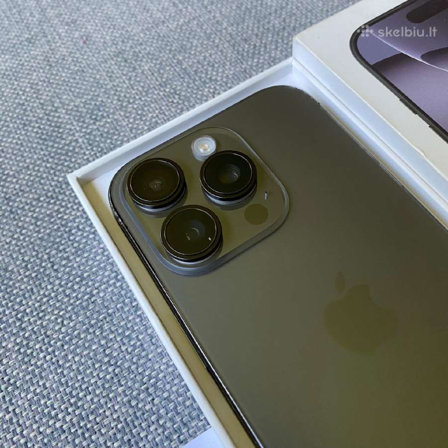Apple iPhone 16 Pro 128gb Black Titanium - nuotraukos Nr. 9