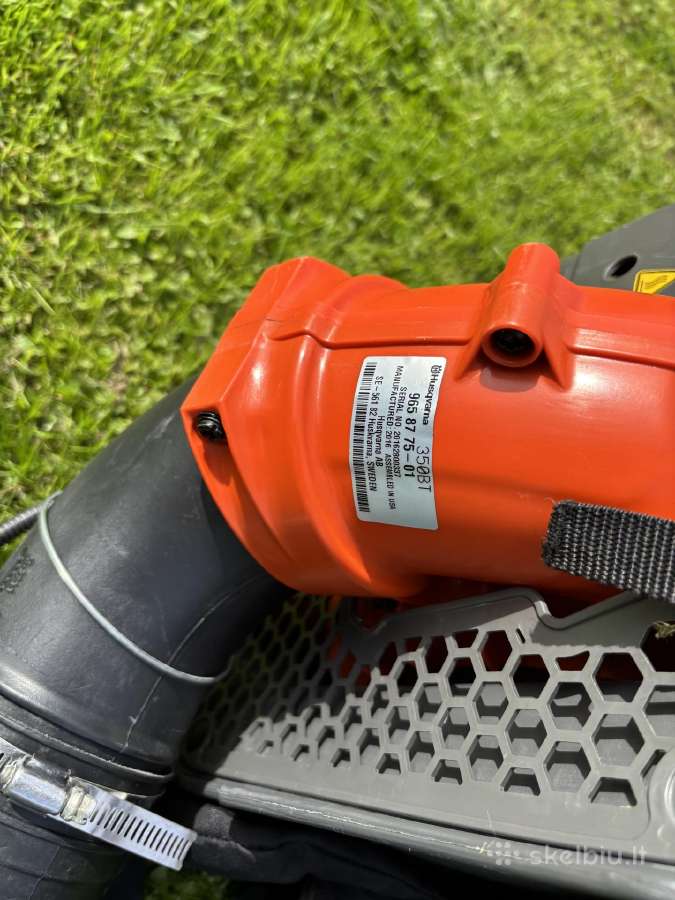 Lapų pūstuvas husqvarna 570 BTS - nuotraukos Nr. 15