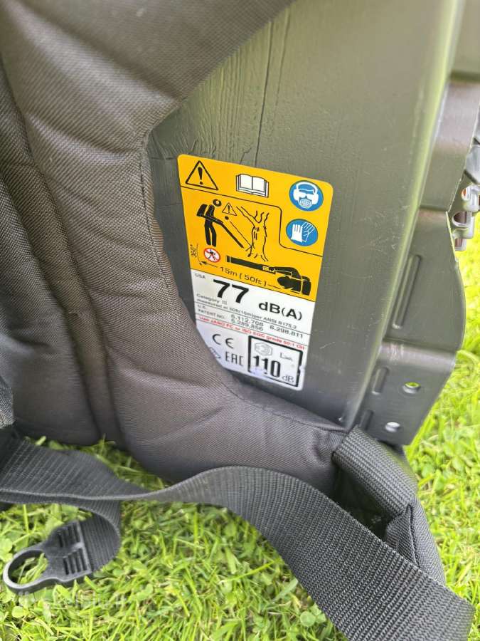 Lapų pūstuvas husqvarna 570 BTS - nuotraukos Nr. 19