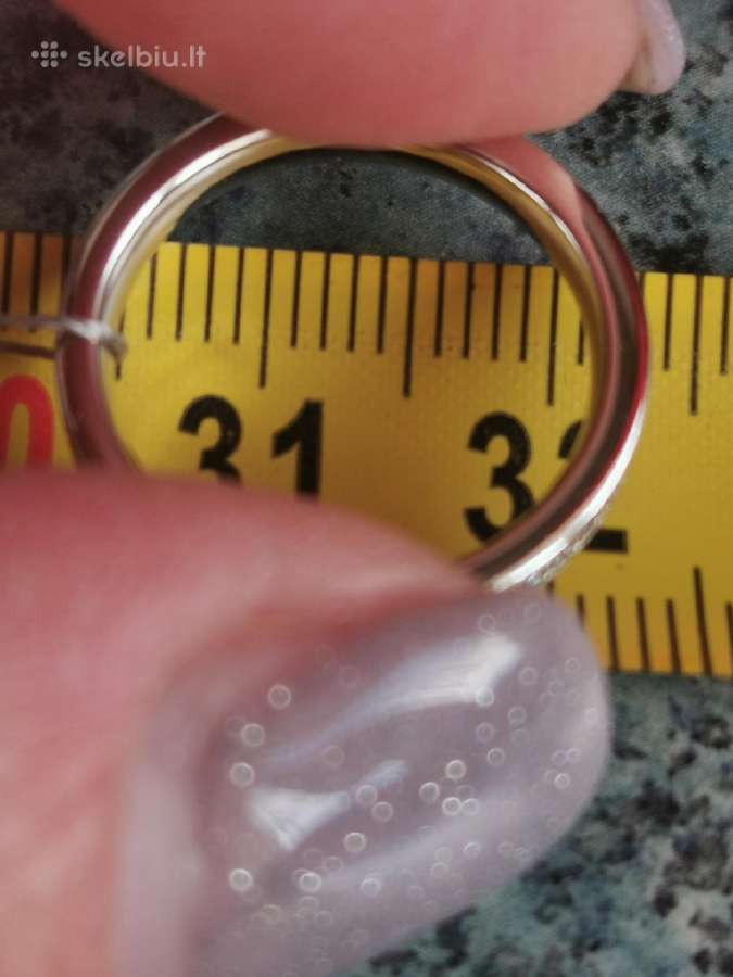Sertifikuotas žiedas su 0,75 ct briliantų - nuotraukos Nr. 10