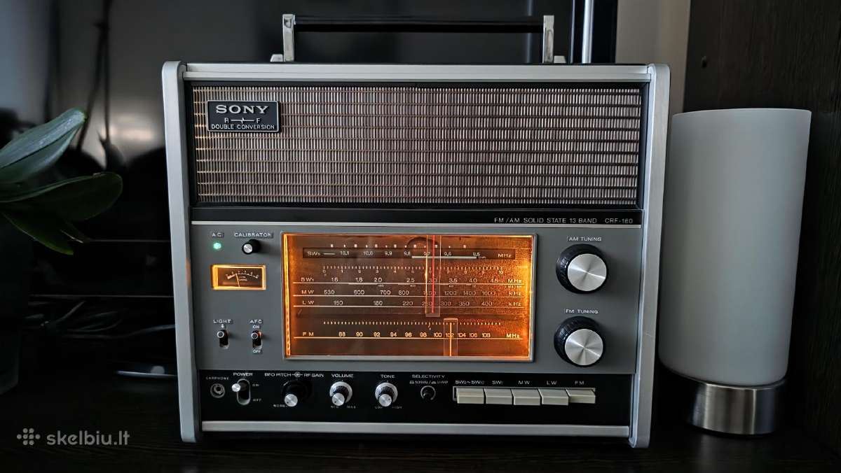 Sony Crf-160 Fm/lw/mw/sw Radijo Imtuvas - nuotraukos Nr. 22