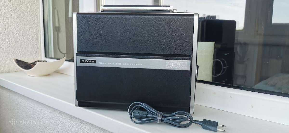 Sony Crf-160 Fm/lw/mw/sw Radijo Imtuvas - nuotraukos Nr. 2