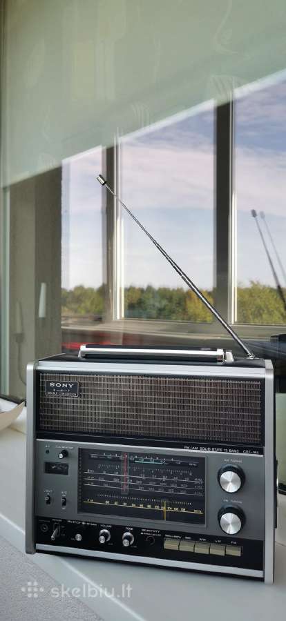 Sony Crf-160 Fm/lw/mw/sw Radijo Imtuvas - nuotraukos Nr. 18