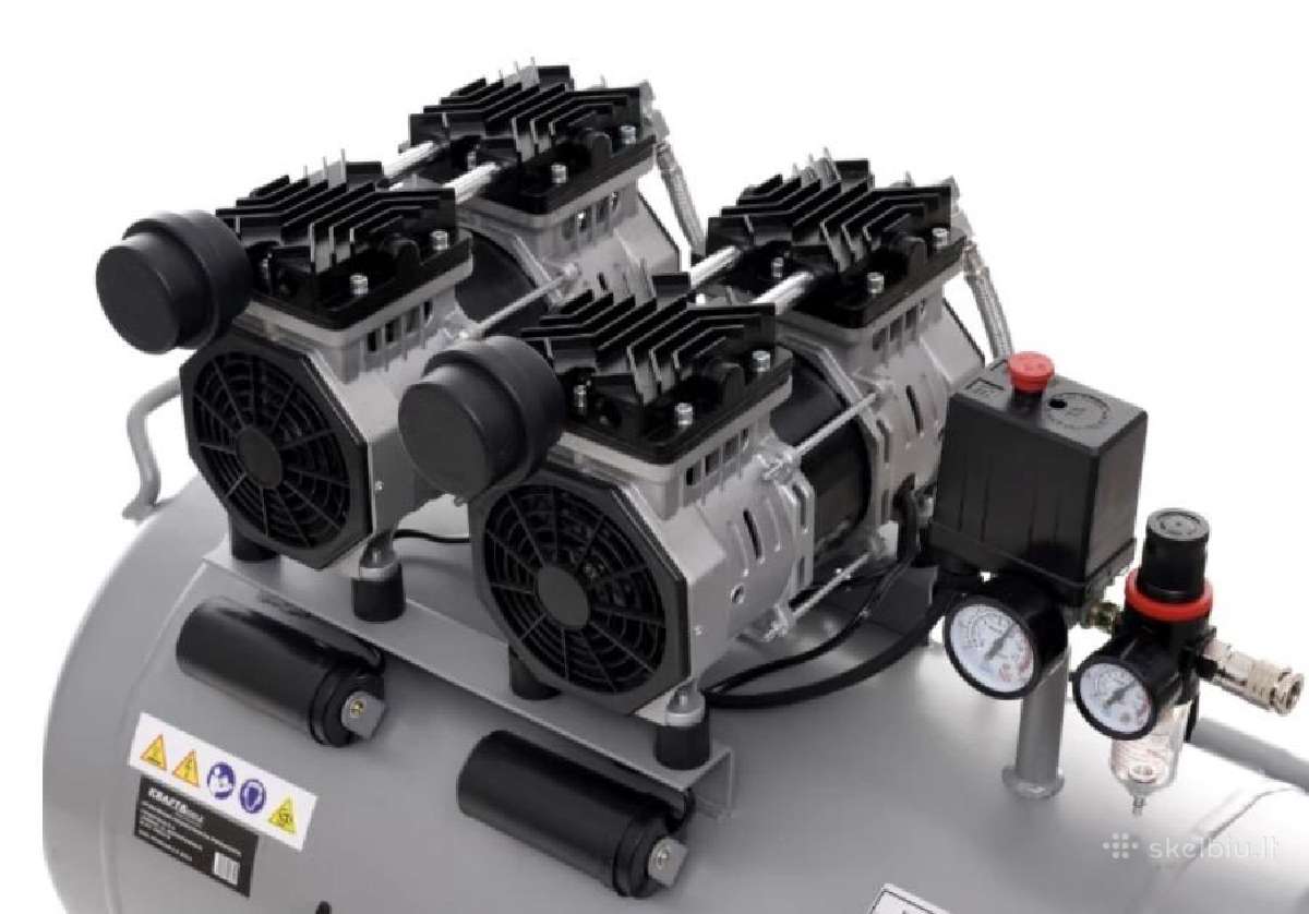 Betepalinis kompresorius 100l 3000w Kd1398 - nuotraukos Nr. 3