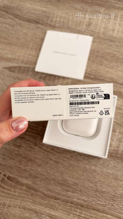 Apple Airpods 3 generation - nuotraukos Nr. 5