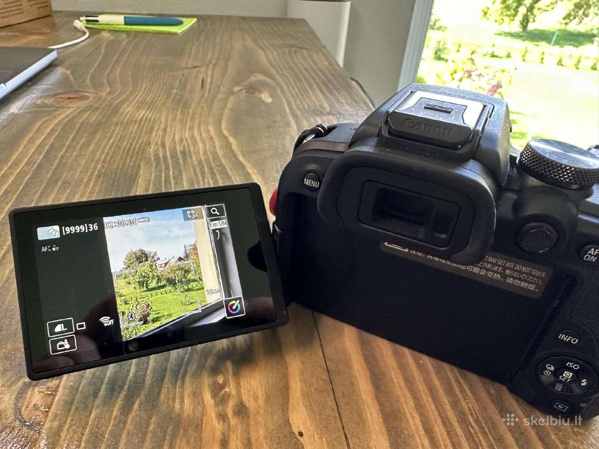 Parduodu fotoaparatą „Canon EOS R10“ - nuotraukos Nr. 6