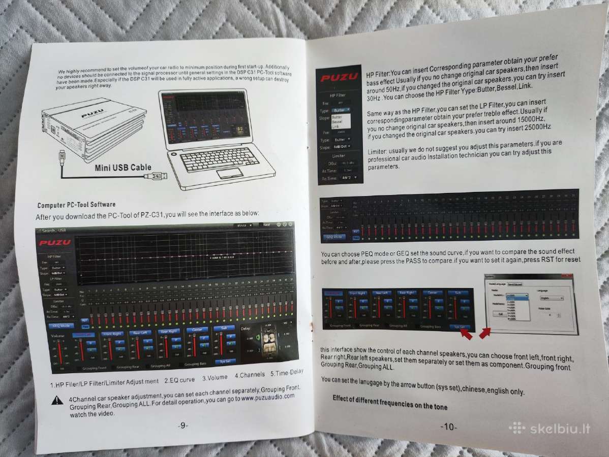 Stiprintuvas su procesoriumi 31eq bands - nuotraukos Nr. 5