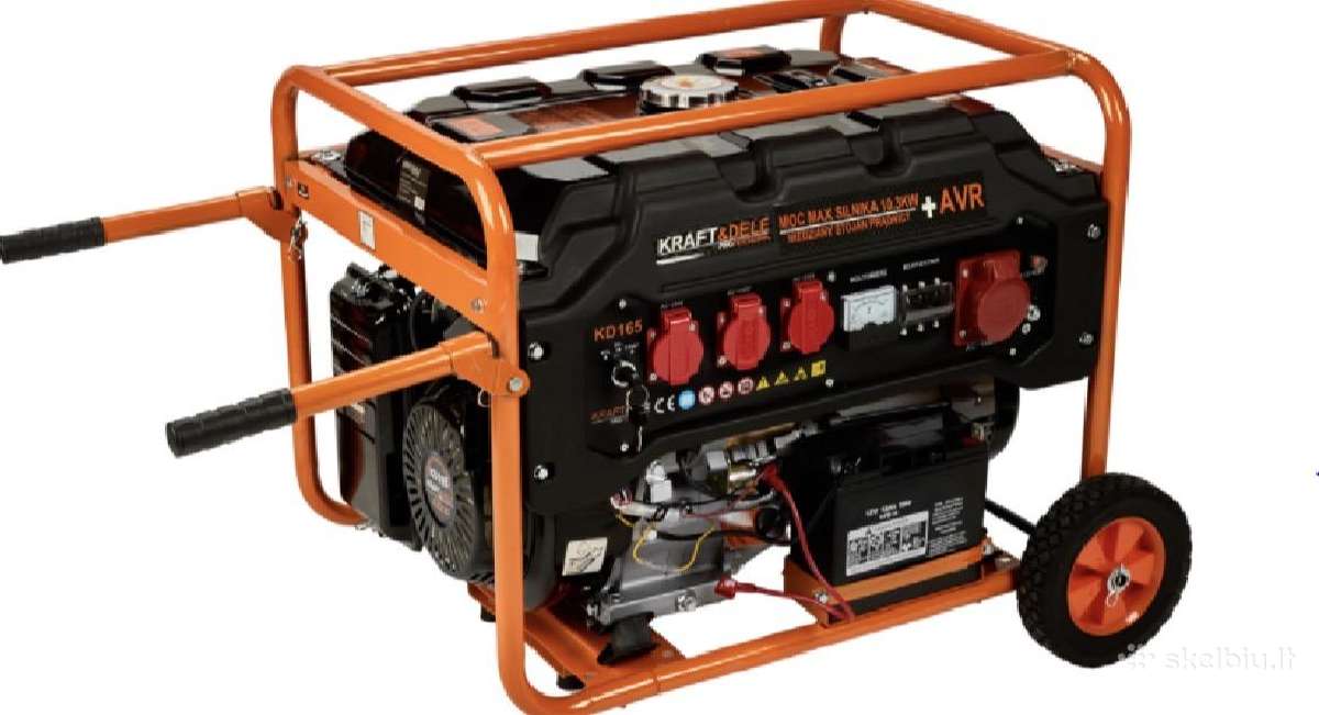 Trifazis elektros generatorius 5,5kw Kd165 - nuotraukos Nr. 2