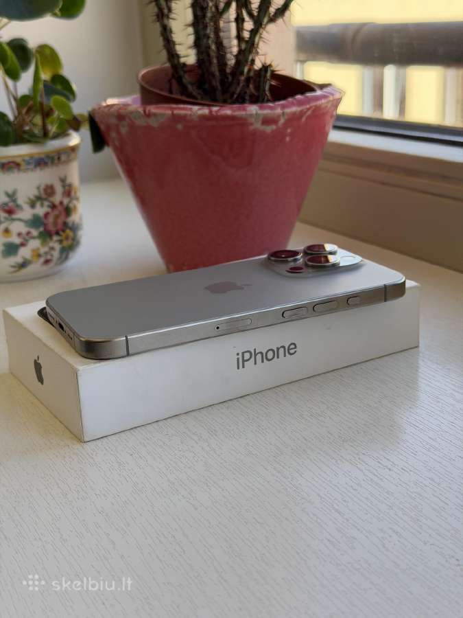 Apple iPhone 15 pro 256gb 88% battery health - nuotraukos Nr. 3