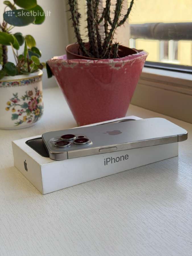 Apple iPhone 15 pro 256gb 88% battery health - nuotraukos Nr. 5