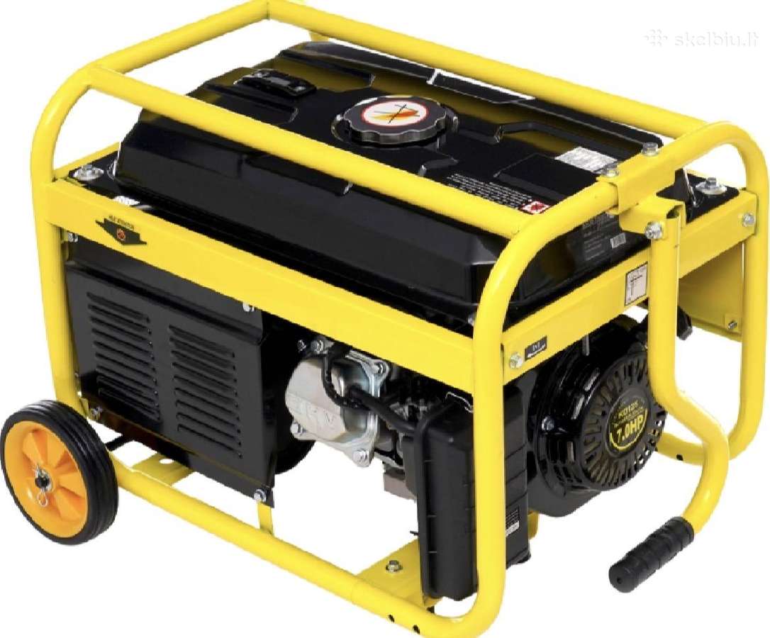Vienfazis Elektros generatorius 3 kw/3,8 kw Kd125 - nuotraukos Nr. 4