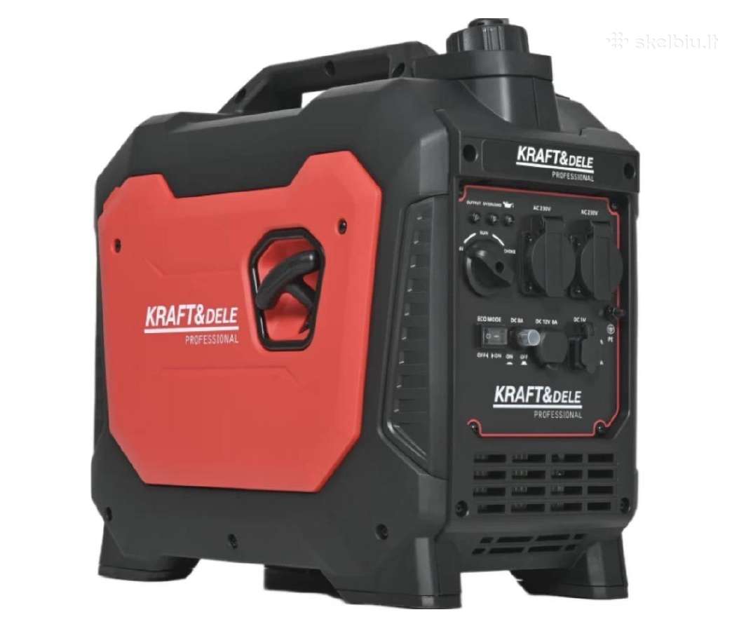 Inverterinis generatorius 2,5kw 12/230v Kraft&dele - nuotraukos Nr. 3