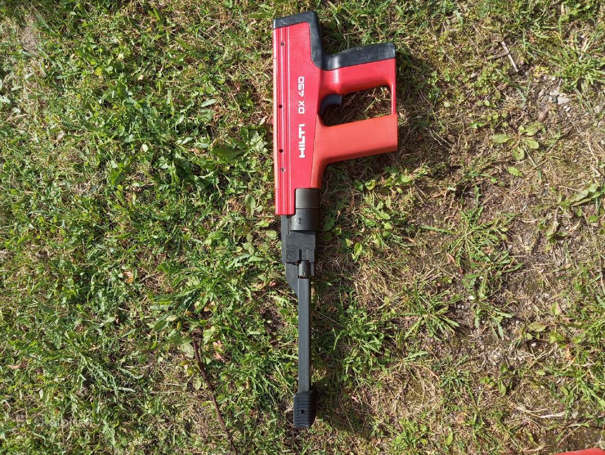 Hilti Dx 450 kapsulinis kalimo pistoletas - nuotraukos Nr. 6