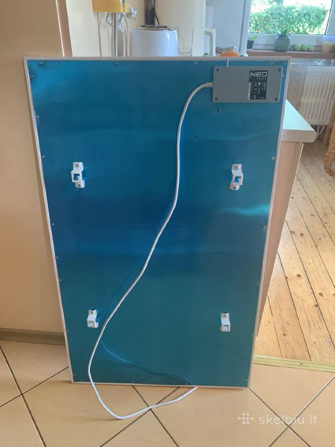 Infraraudonųjų spindulių šildytuvas 600w 100x60cm - nuotraukos Nr. 2