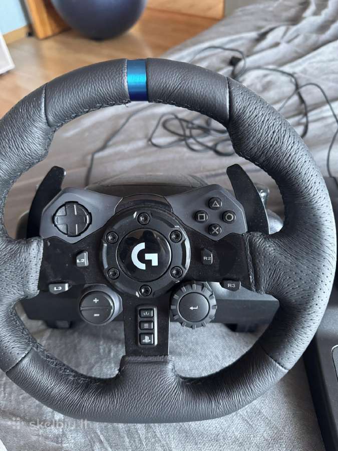 Ps5 1tb Disc+3 pulteliai+logitech G923 Komplektas - nuotraukos Nr. 5