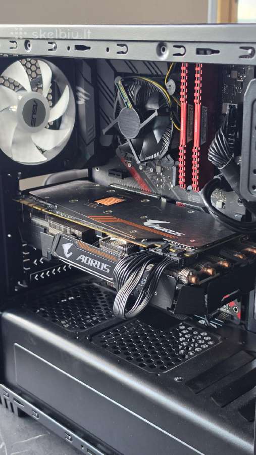 Gaming Pc, gtx1080ti, i3-10100f, 16gb RAM, 256gb - nuotraukos Nr. 3