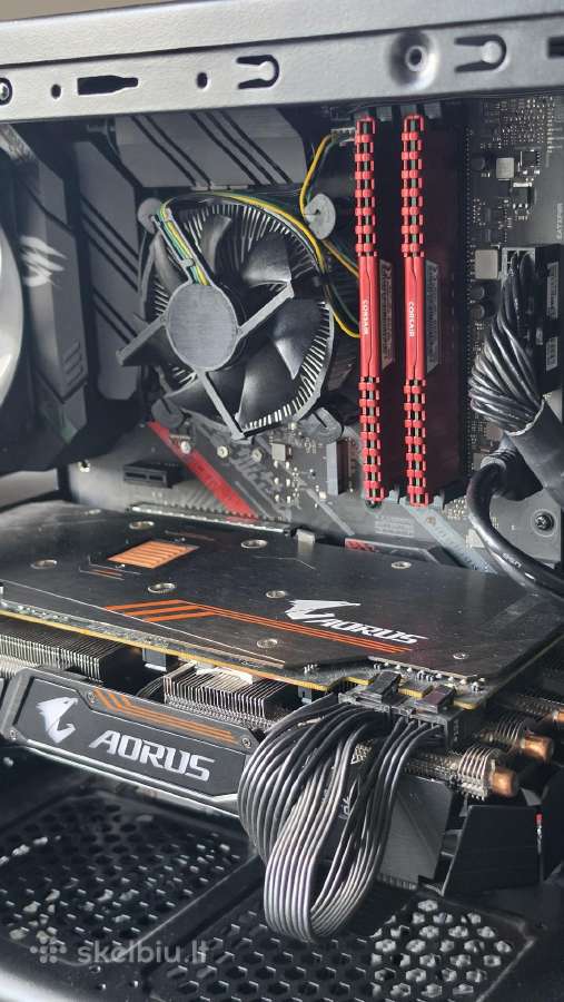 Gaming Pc, gtx1080ti, i3-10100f, 16gb RAM, 256gb - nuotraukos Nr. 4