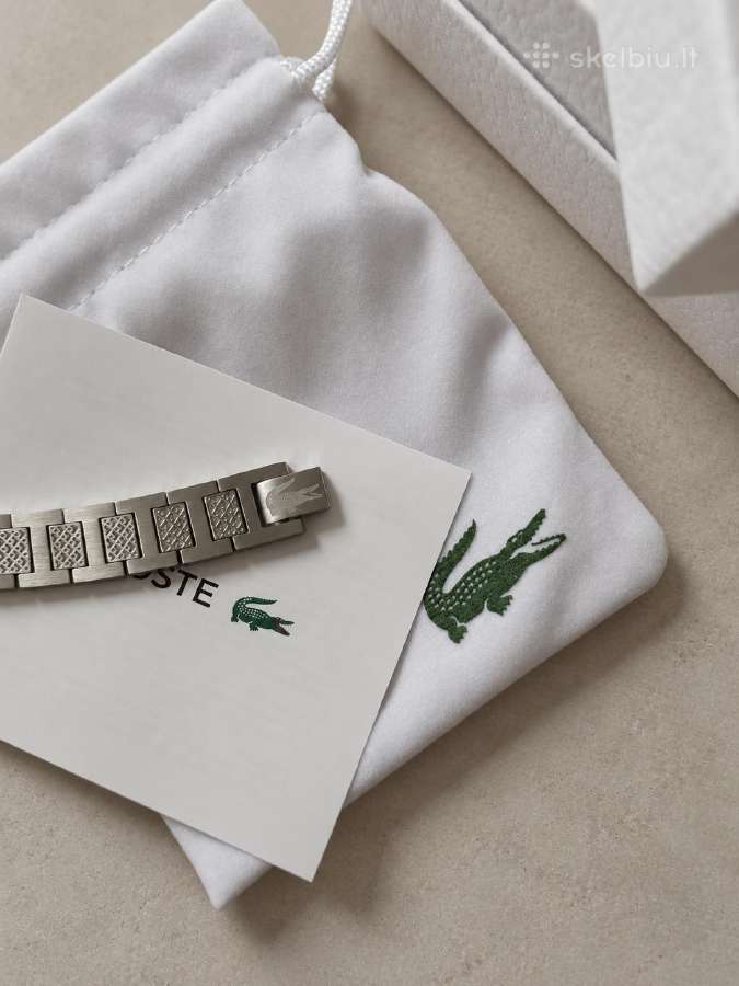 Lacoste metalinė apyrankė. - nuotraukos Nr. 2