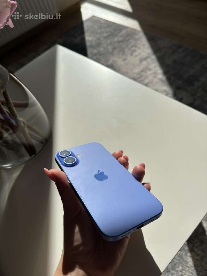 iPhone 16 128gb Melynos spalvos - nuotraukos Nr. 2