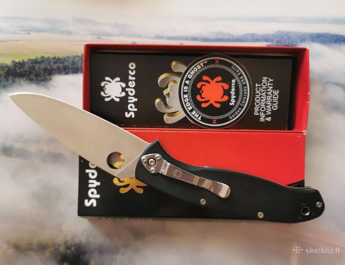 Peilis Spyderco "Resilience" C142 - nuotraukos Nr. 2