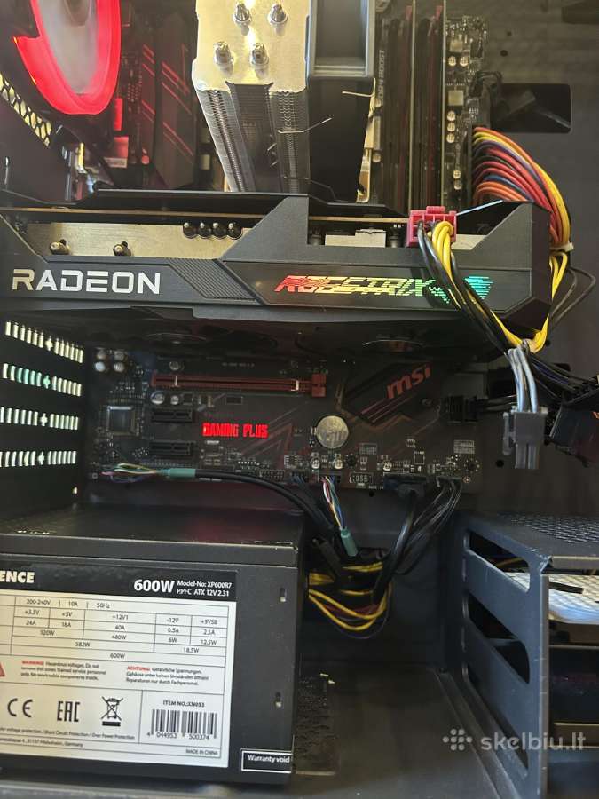 Amd Rx6600xt, Ryzen 5 5600x, 16gb Ddr4 RAM - nuotraukos Nr. 4