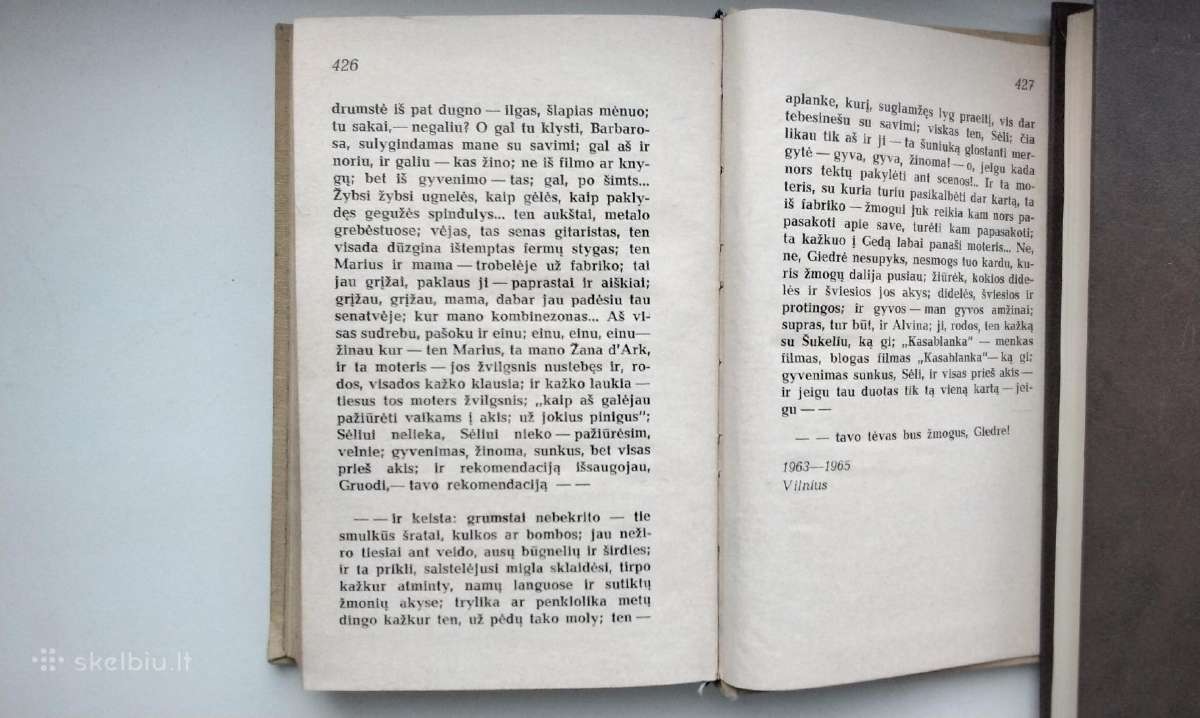 A. Bieliauskas. Kauno romanas. 1969 m. leid - nuotraukos Nr. 9