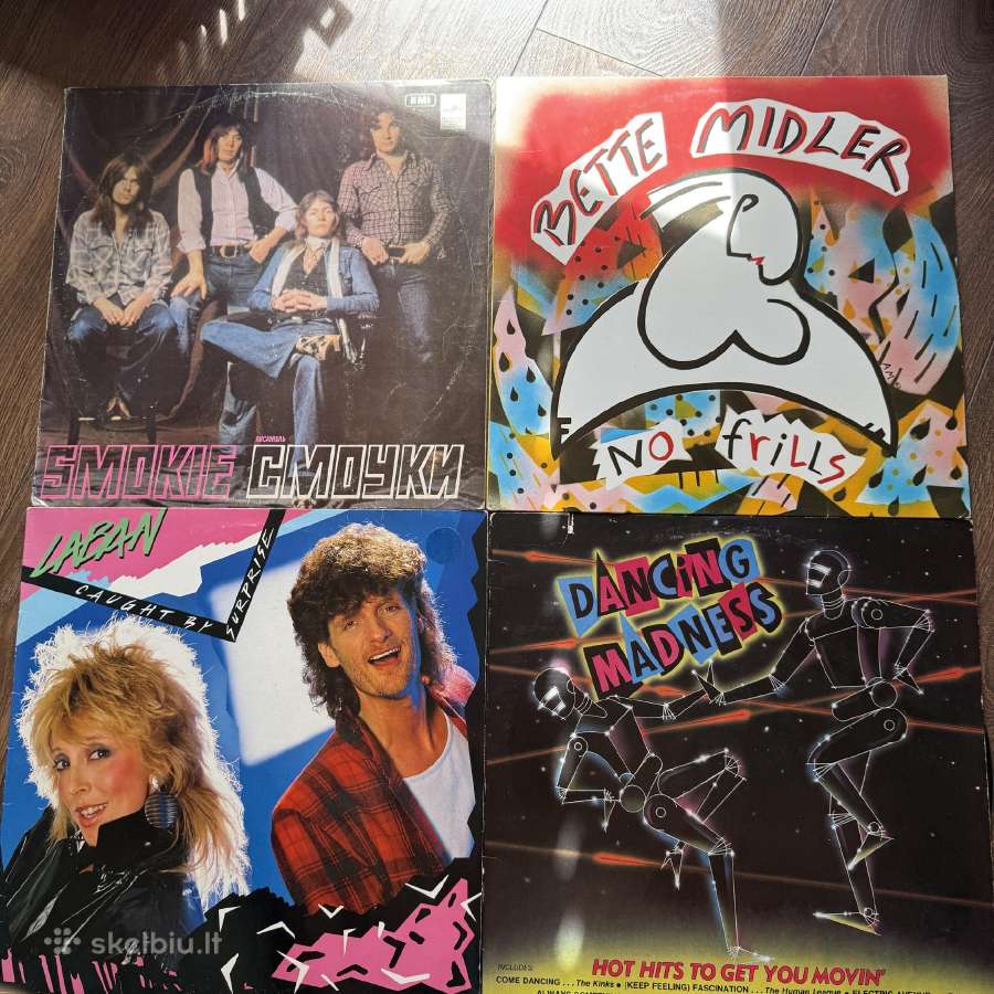 Vinilinės plokštelės - nuotraukos Nr. 2