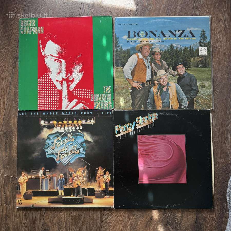 Vinilinės plokštelės - nuotraukos Nr. 6