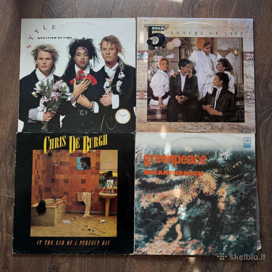 Vinilinės plokštelės - nuotraukos Nr. 7
