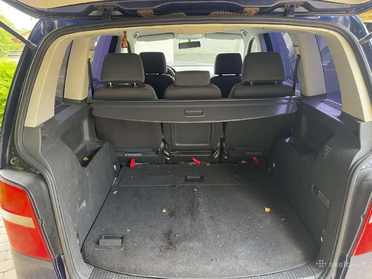 Daužtas VW Touran 2005m Variklis veikia, yra Ta - nuotraukos Nr. 7