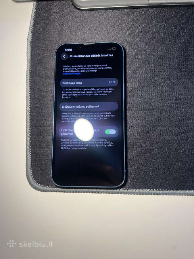 iPhone 13 (128gb, 86% baterijos) - nuotraukos Nr. 7