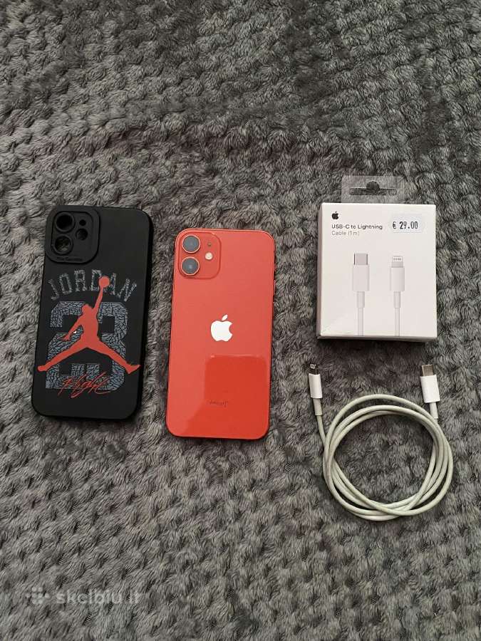 iPhone 12 mini raudonas - nuotraukos Nr. 3