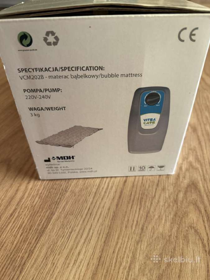 Naujas Antipragulinis čiužinys Vitea Care - nuotraukos Nr. 3
