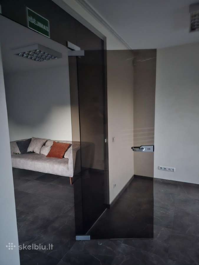 Stiklinės durys ir pertvara - nuotraukos Nr. 7