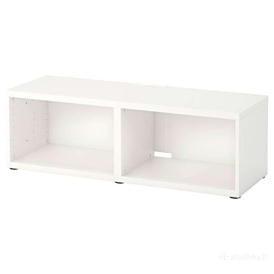 TV spintelė, balta, 120 cm, 30 € - nuotraukos Nr. 3