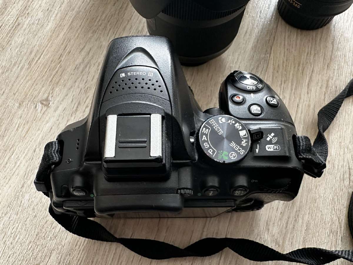 Nikon D5300 komplektas su 4 objektyvais - nuotraukos Nr. 3