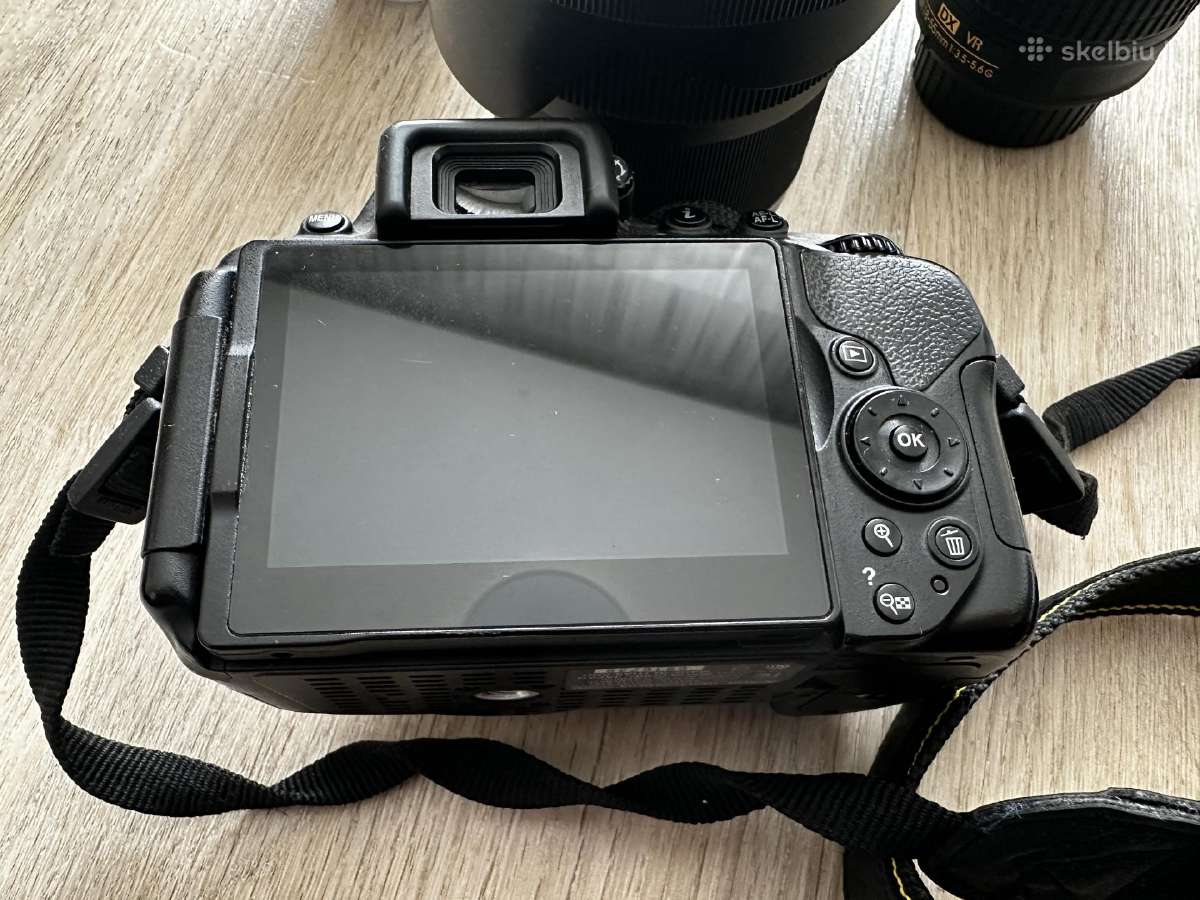 Nikon D5300 komplektas su 4 objektyvais - nuotraukos Nr. 4