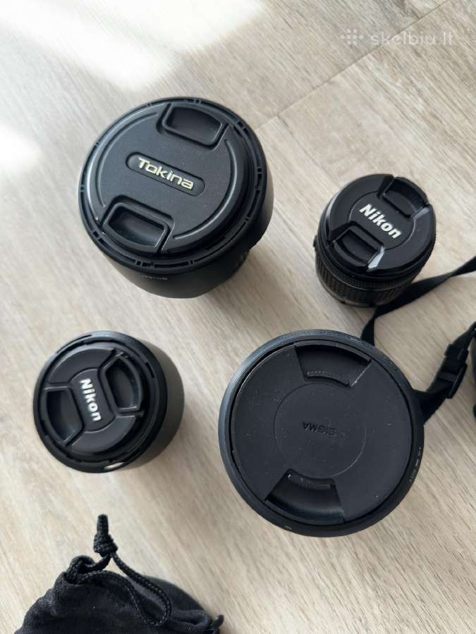 Nikon D5300 komplektas su 4 objektyvais - nuotraukos Nr. 12