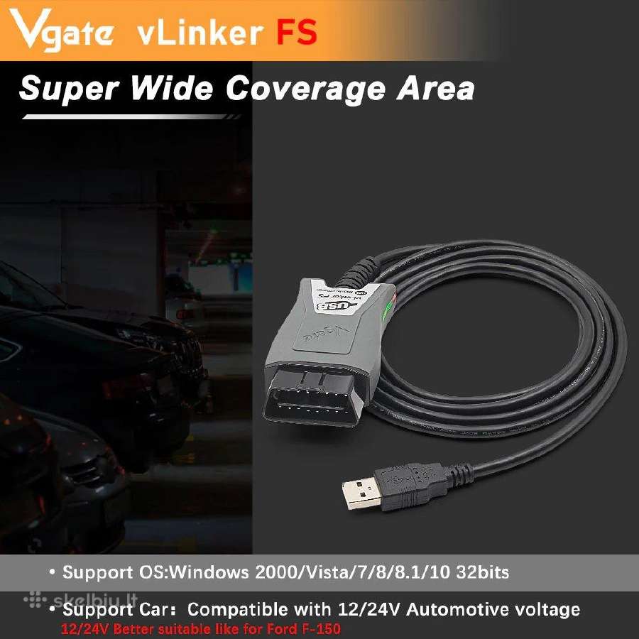 Vgate vlinker FS Usb – Forscan - nuotraukos Nr. 5