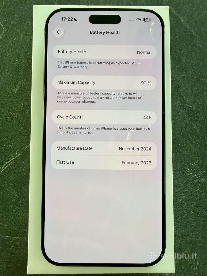 Apple iPhone 16 Pro Max 256gb - nuotraukos Nr. 5