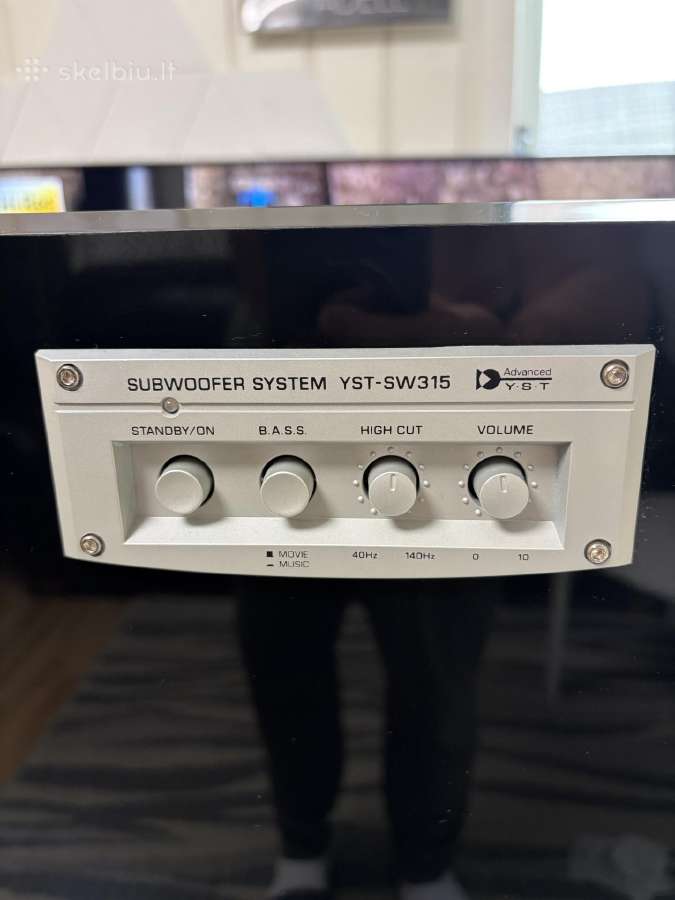 Yamaha Yst-sw315 Sub - nuotraukos Nr. 4