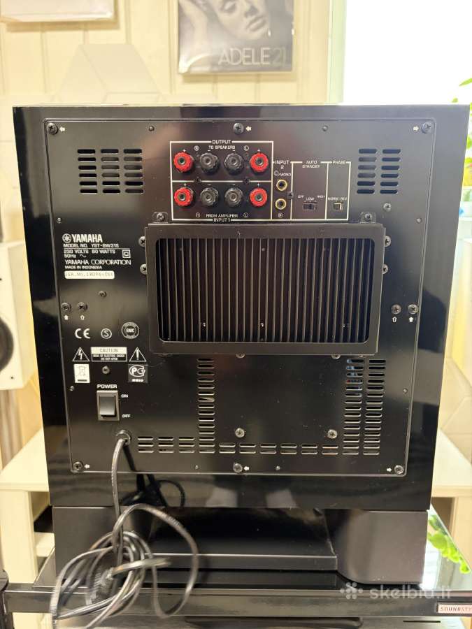 Yamaha Yst-sw315 Sub - nuotraukos Nr. 5