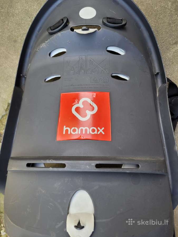 Parduodama dviračio kėdutė "Hamax" - nuotraukos Nr. 3