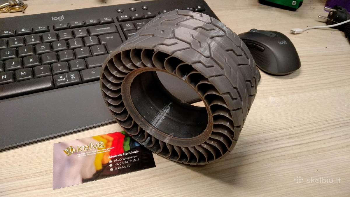 3D spausdinimas, plastikinių detalių gamyba - nuotraukos Nr. 11