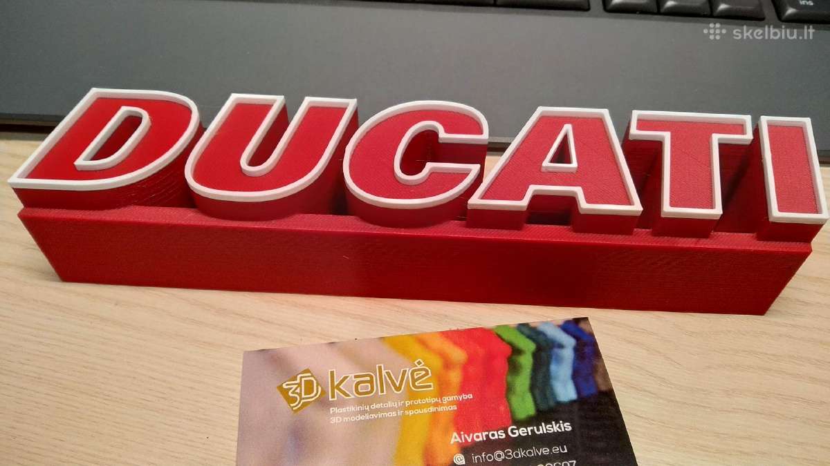 3D spausdinimas, plastikinių detalių gamyba - nuotraukos Nr. 17