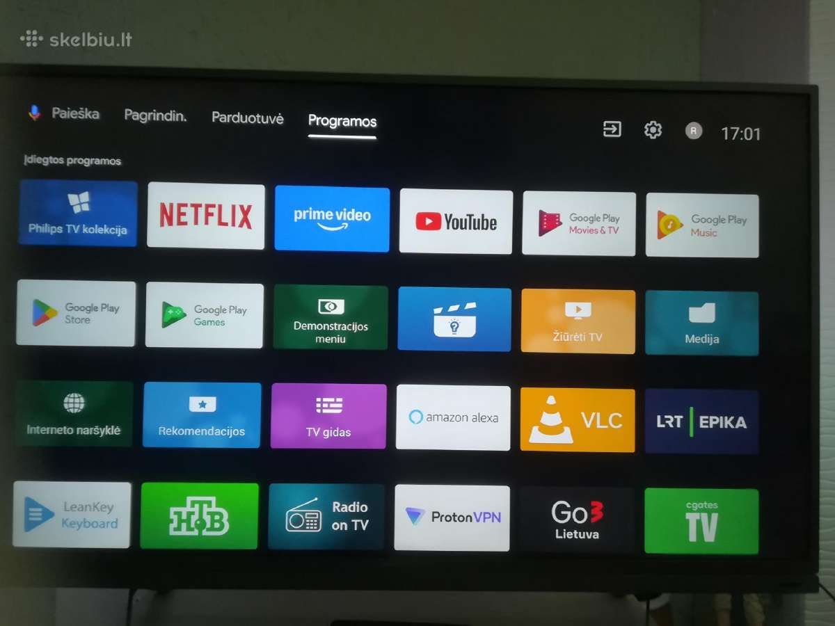 Philips 7500 series 4k Uhd LED „android“ Smart TV - nuotraukos Nr. 2