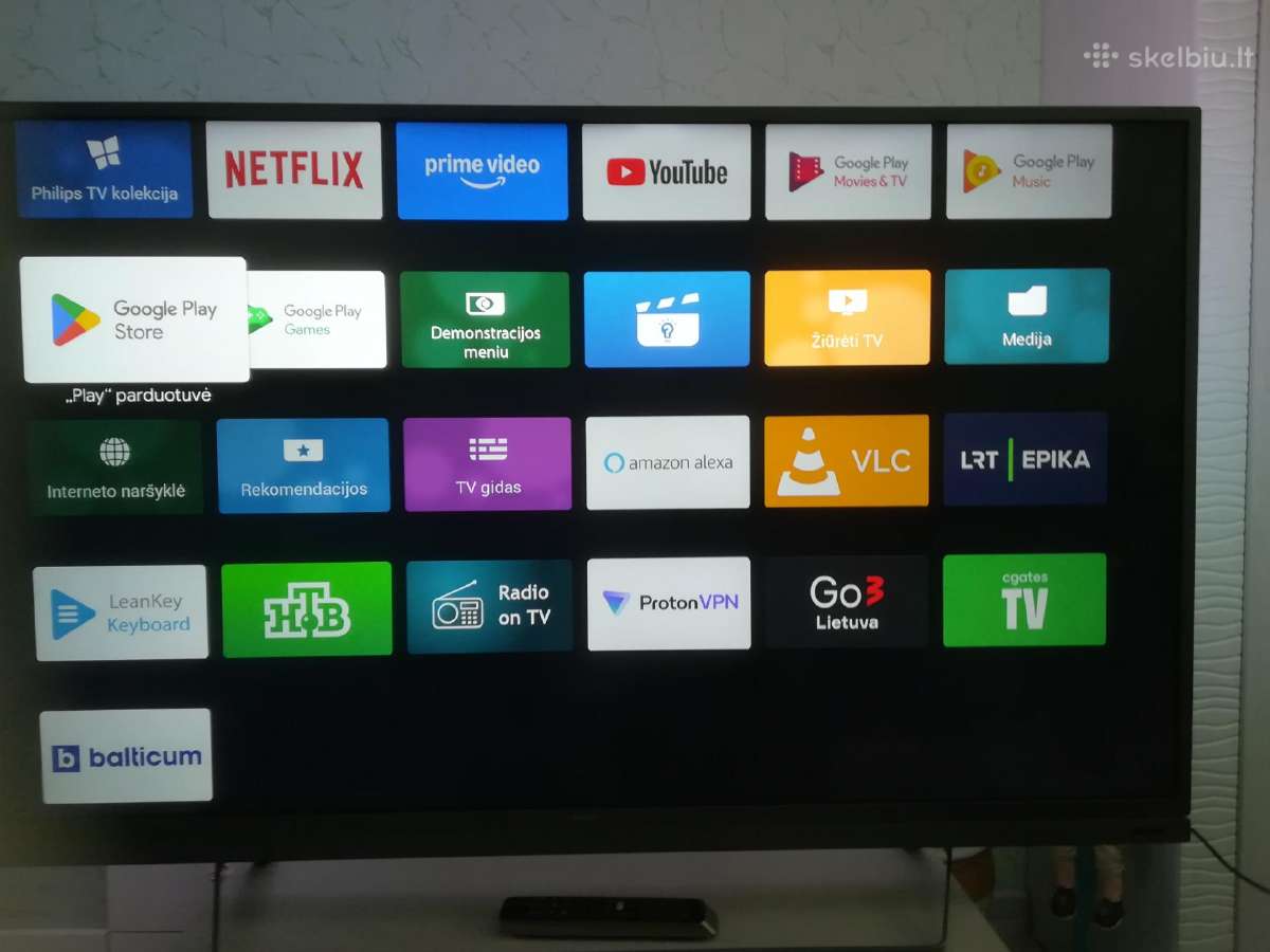 Philips 7500 series 4k Uhd LED „android“ Smart TV - nuotraukos Nr. 3