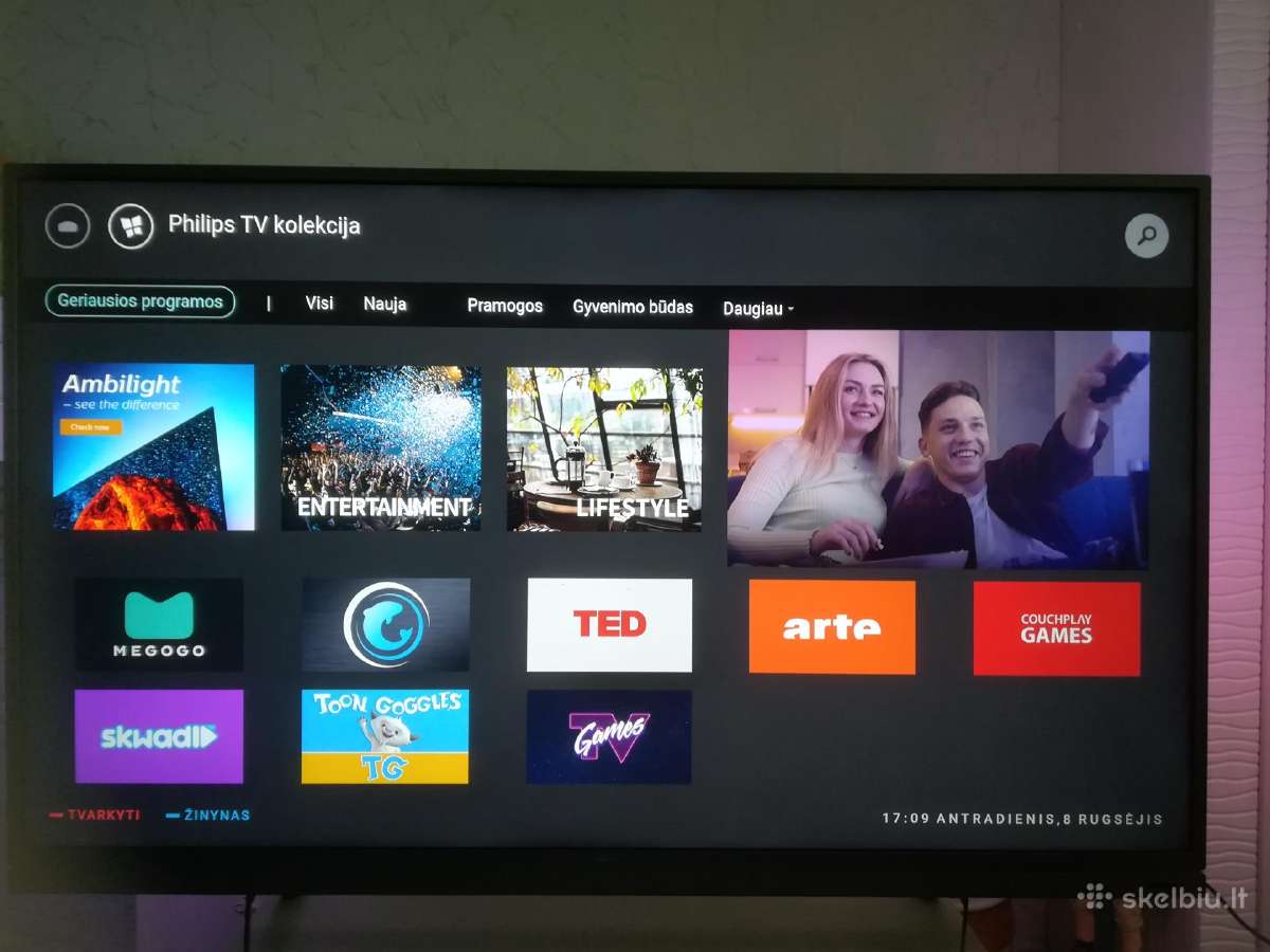 Philips 7500 series 4k Uhd LED „android“ Smart TV - nuotraukos Nr. 7