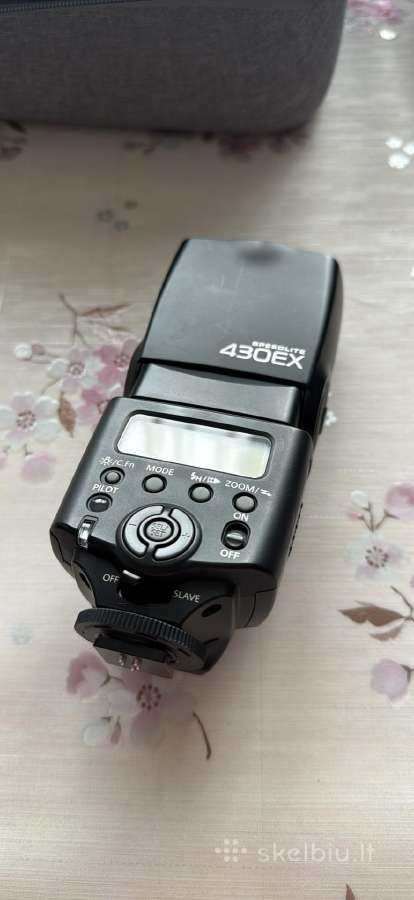 Canon Speedlite 430ex blykstė - nuotraukos Nr. 2