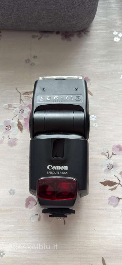 Canon Speedlite 430ex blykstė - nuotraukos Nr. 4